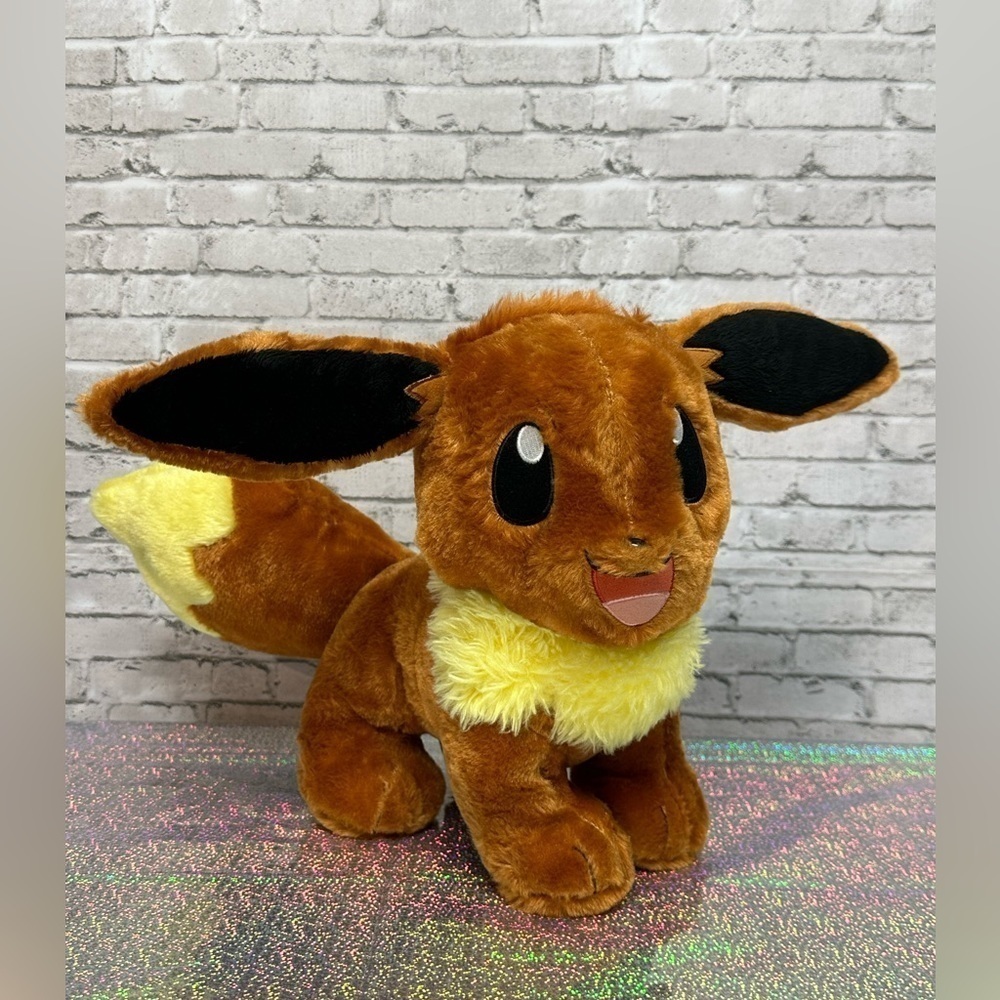 POKEMON EEVEE Build a Bear BAB Plush Stuffed Animal 18 in X 16 in Character